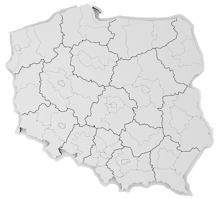 mapa Polski